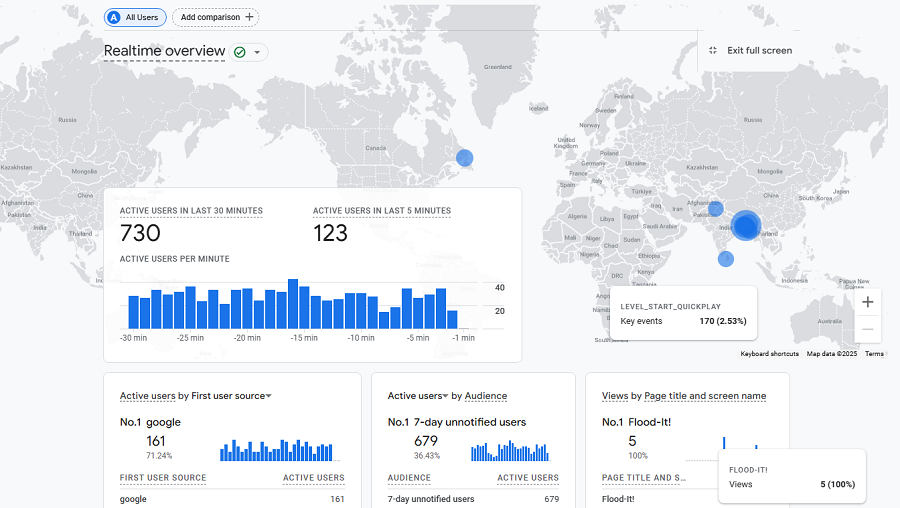 Demographics in web analytics
