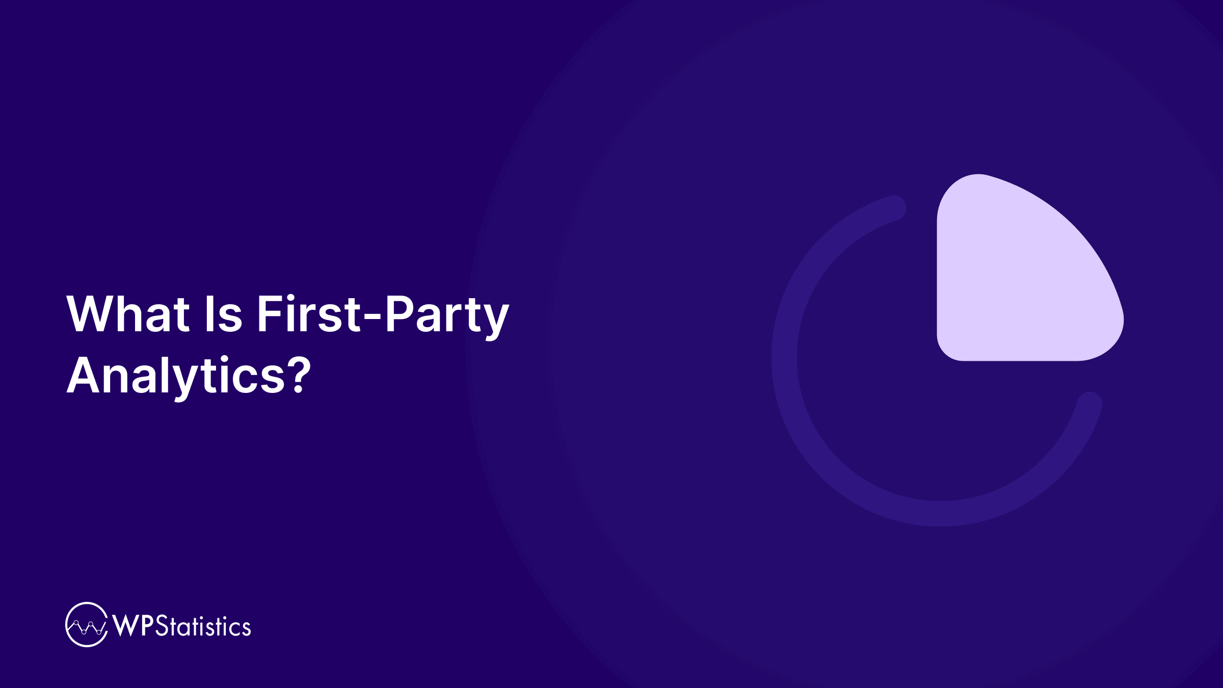 First-party analytics keeps visitor data on your own server
