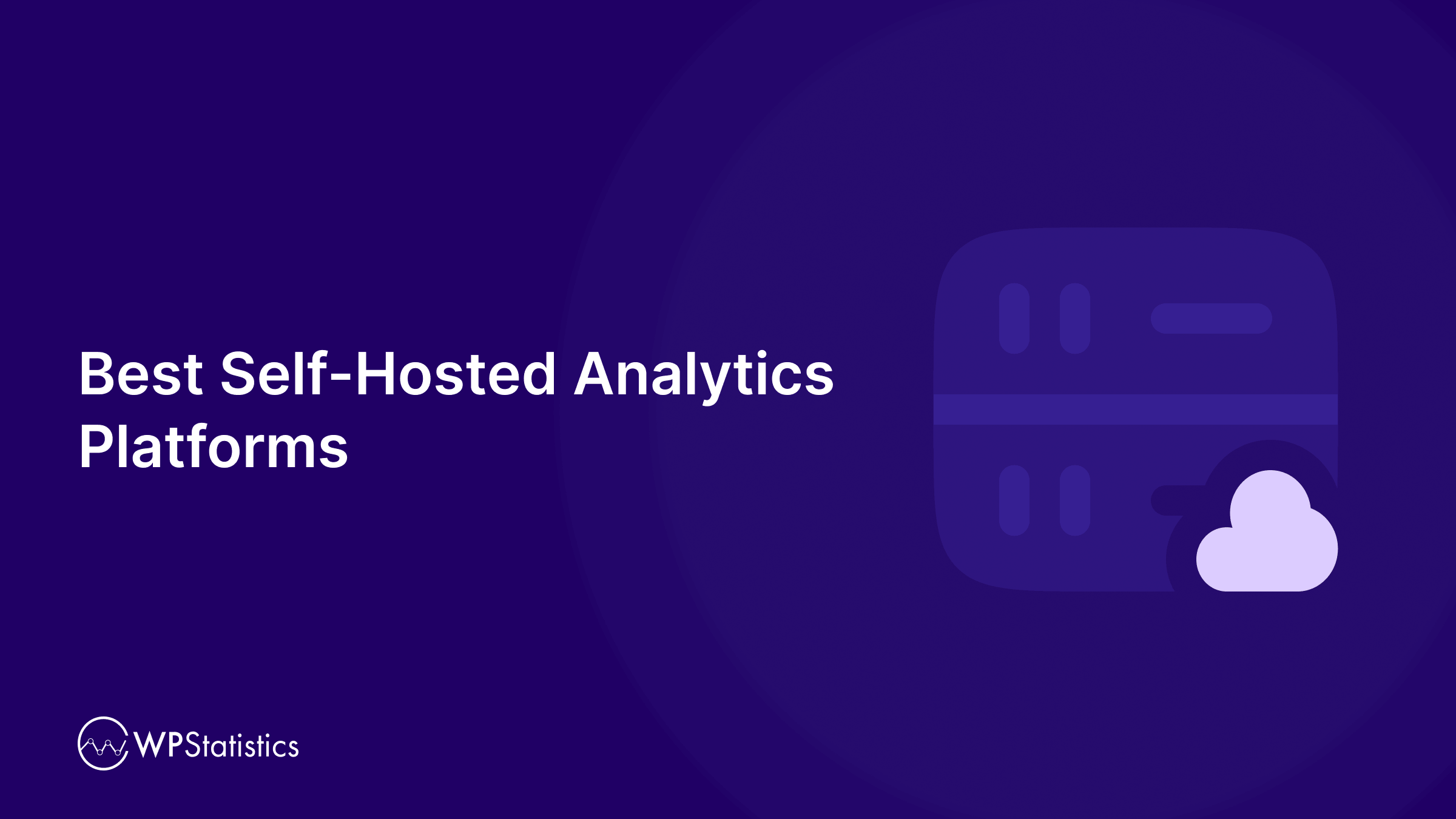 Illustration for self-hosted analytics platforms and privacy-focused website tracking